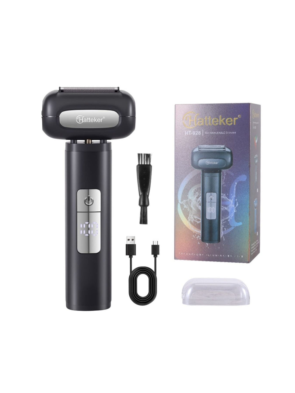 Electric Shaver with LED Display