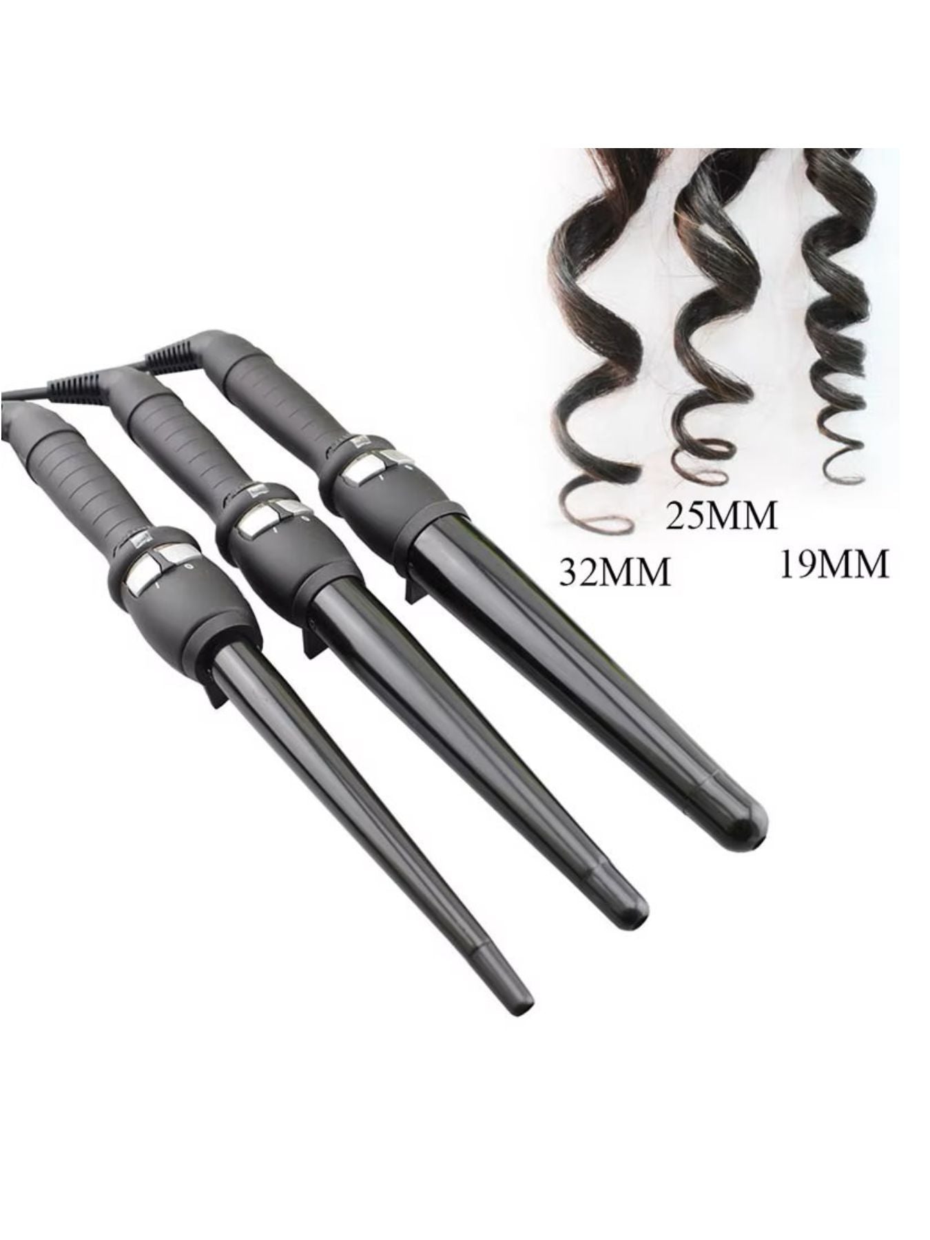 Adjustable Temperature Curling Iron