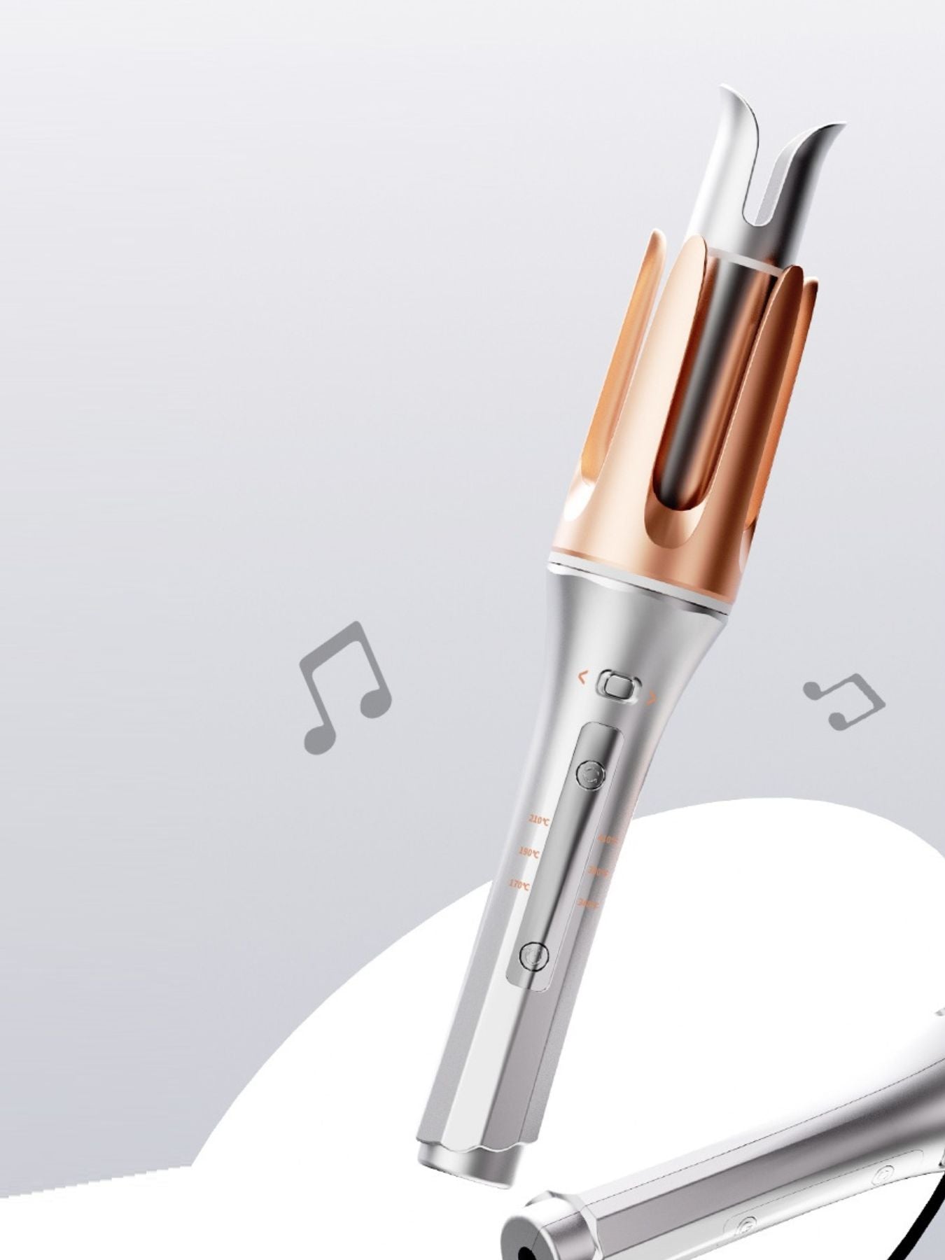 Automatic Rotating Ceramic Hair Curling Iron