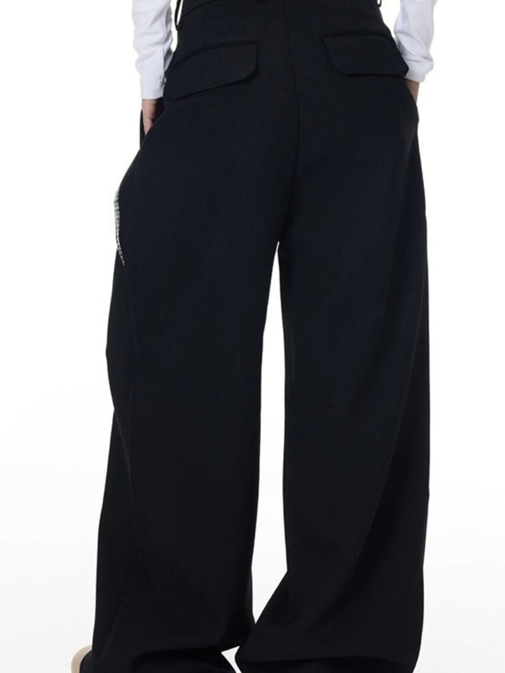 Men's Plus Size Wide Leg Pants