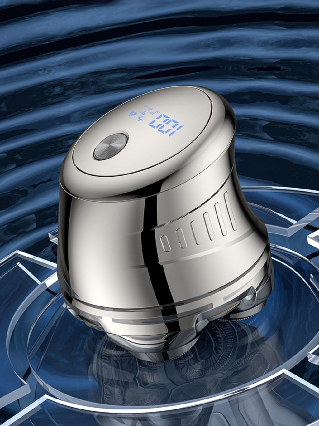 Rechargeable 5-Head Rotary Shaver