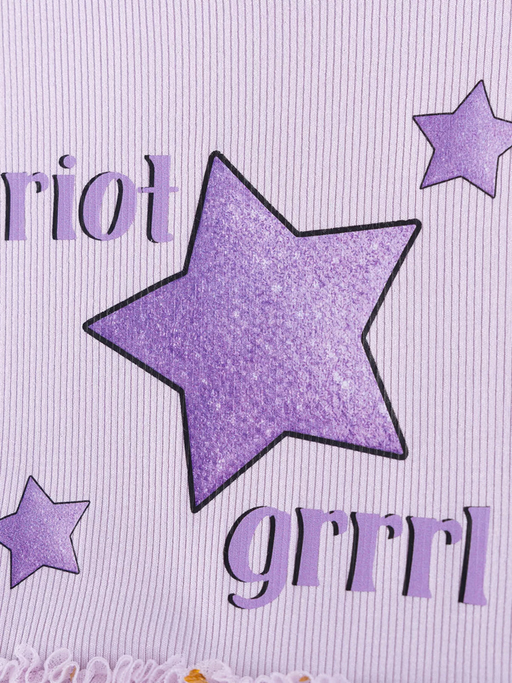 Children' s Star Round Neck Tulle Dress