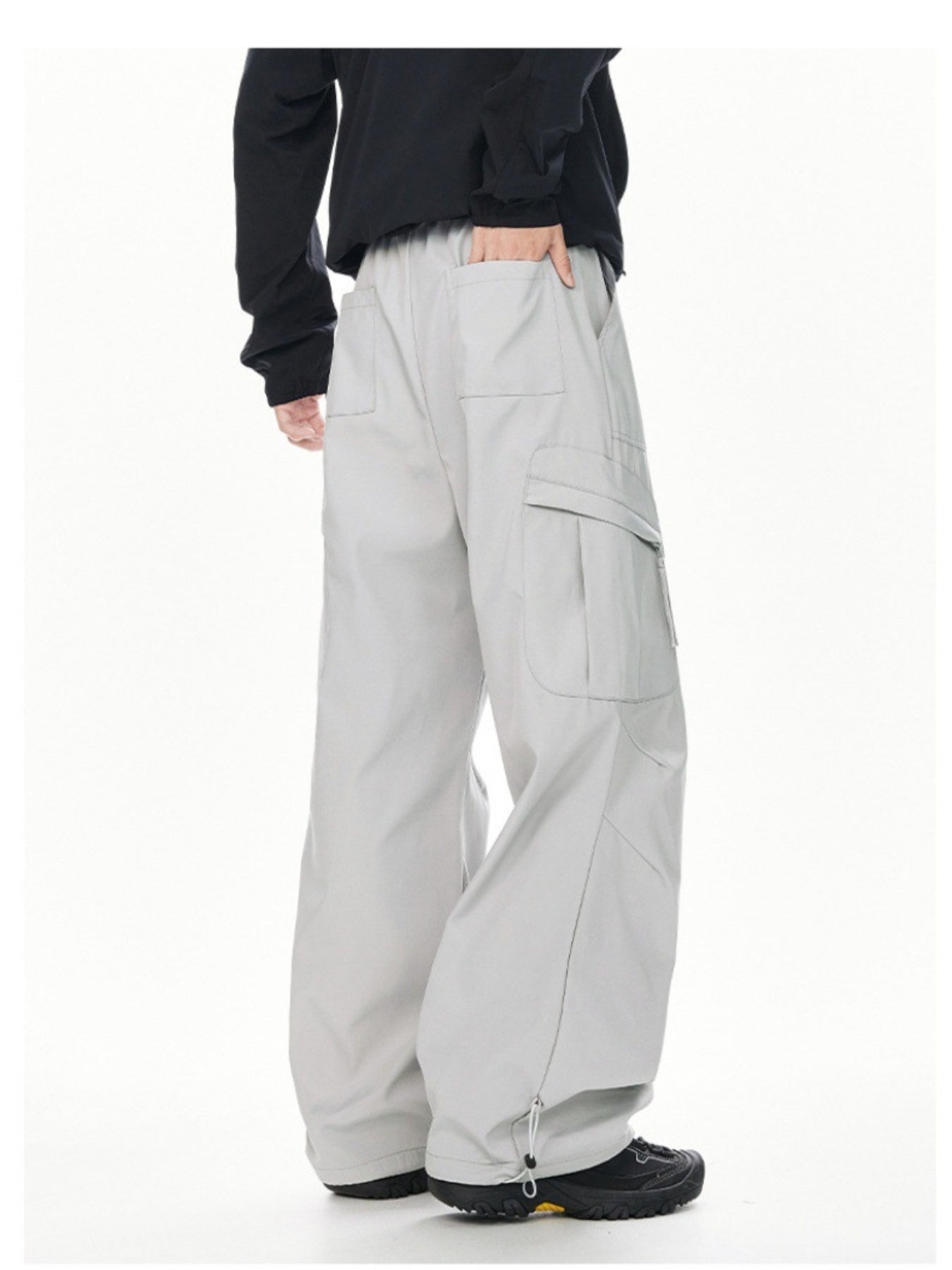 Men's Plus Size Loose Fit Cargo Pants