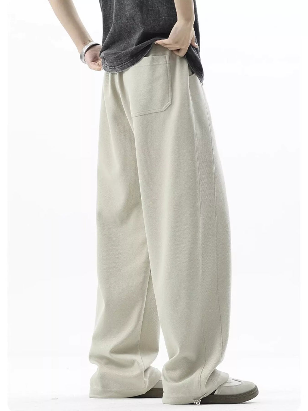Men's Plus Size Loose Fit Drawstring Sweatpants