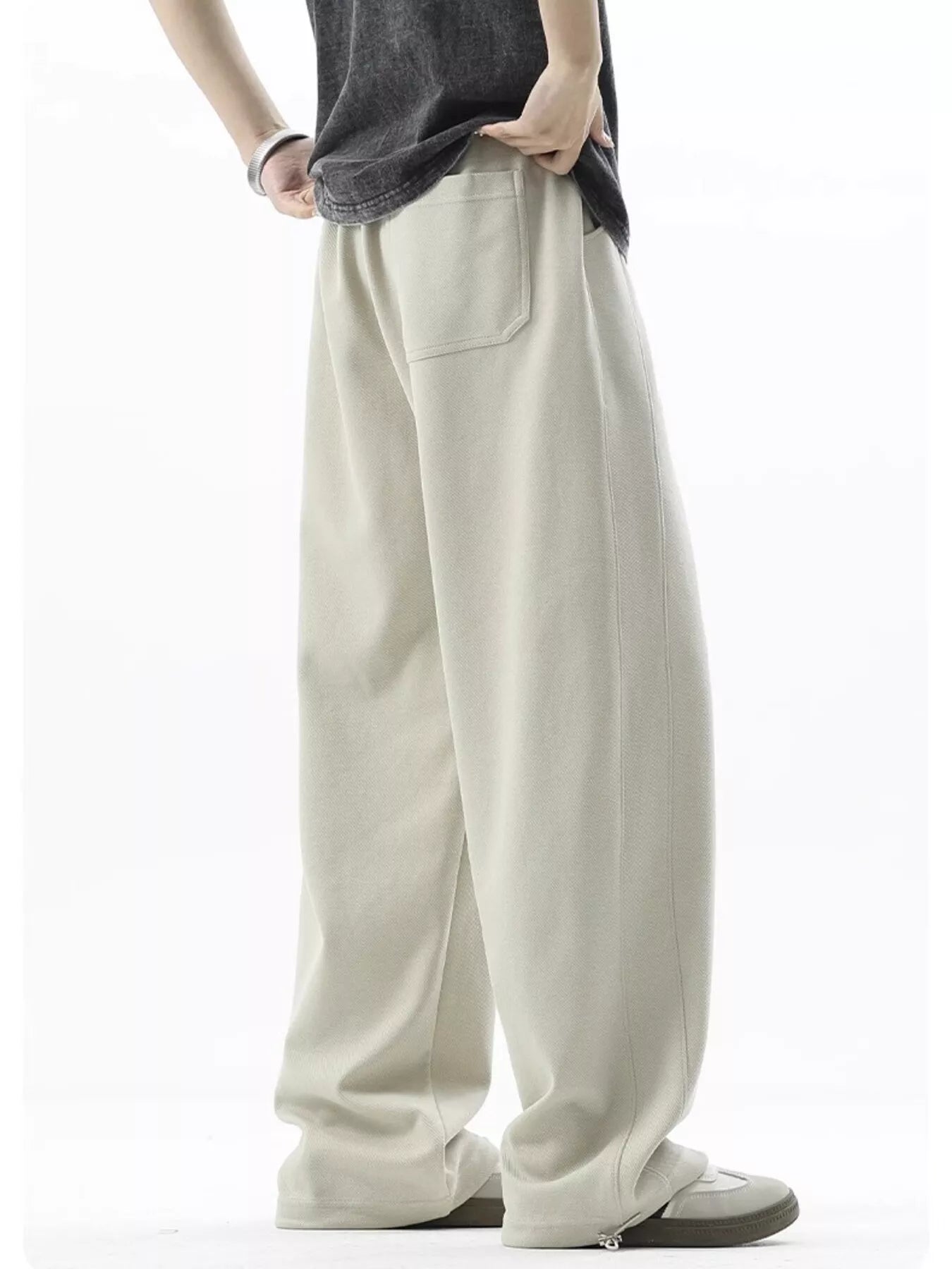 Men's Plus Size Loose Fit Drawstring Sweatpants