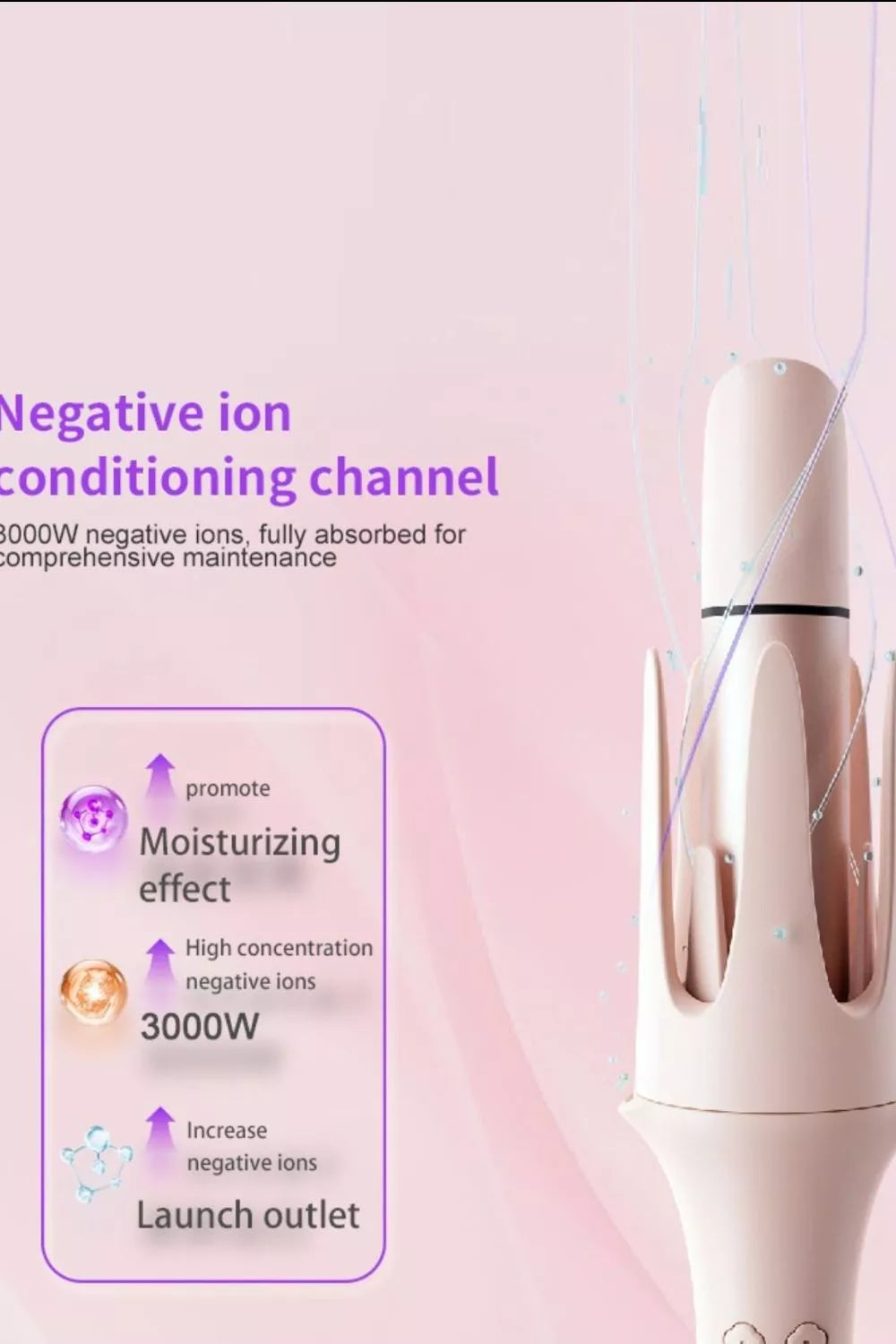 Automatic Rotating Curling Iron