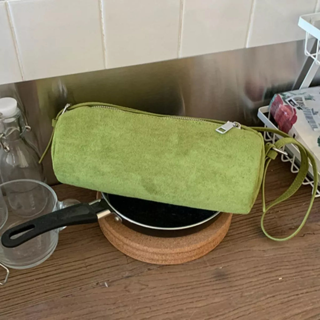 Retro Cylinder Shoulder Bag