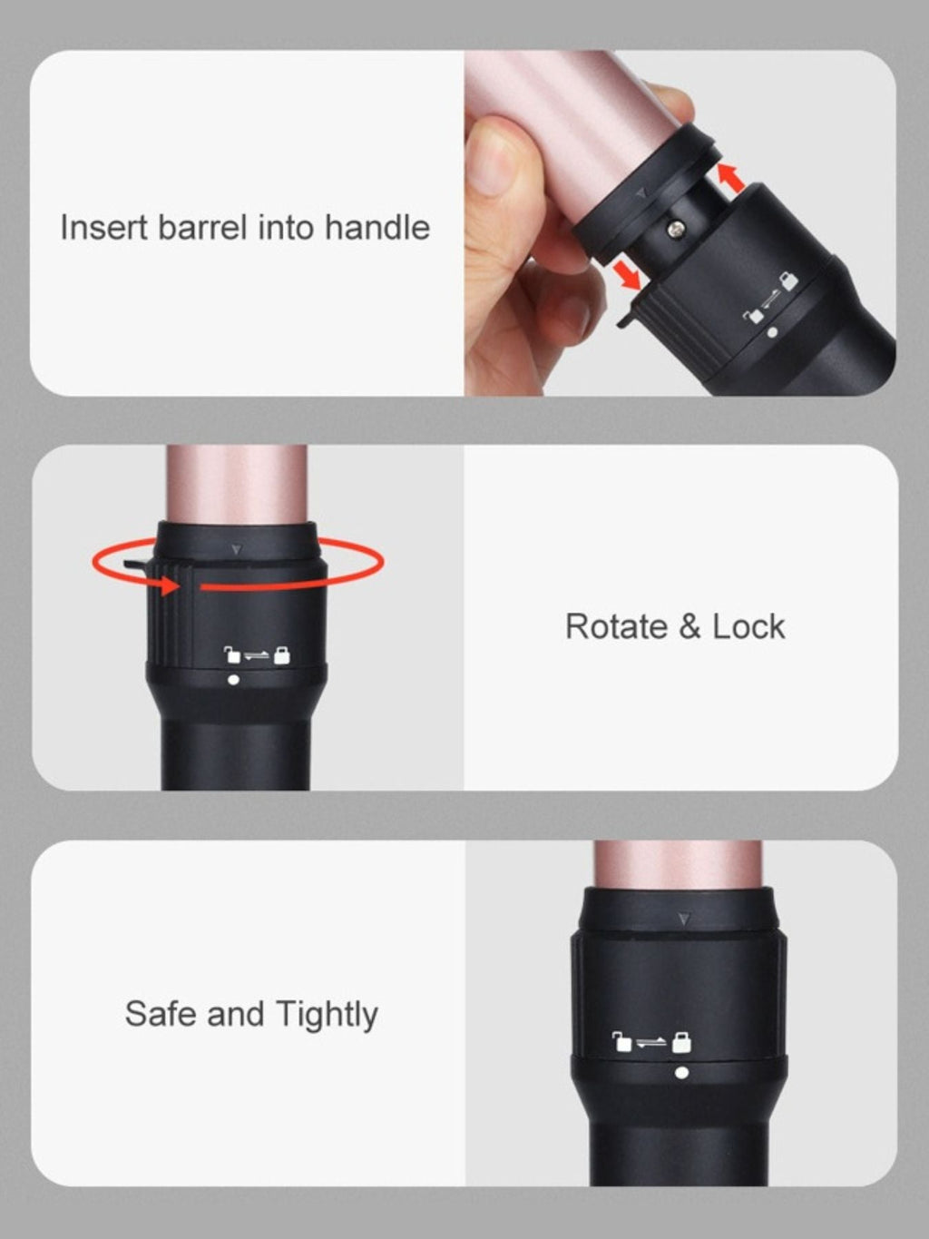 Interchangeable Curling Iron