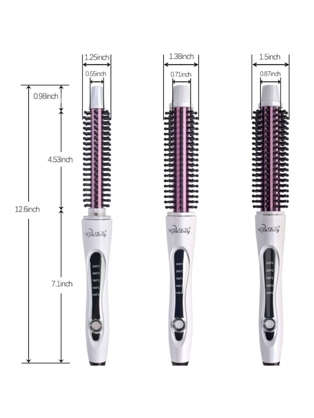 Rotating Hot Air Brush