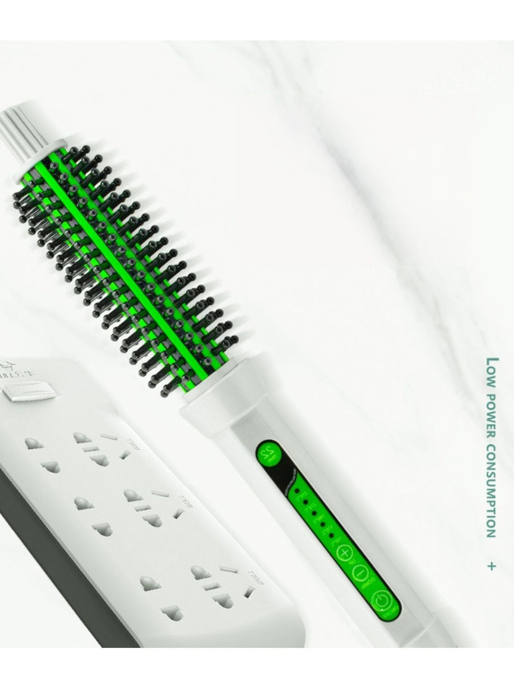 2-in-1 Straight & Curly Hot Air Brush