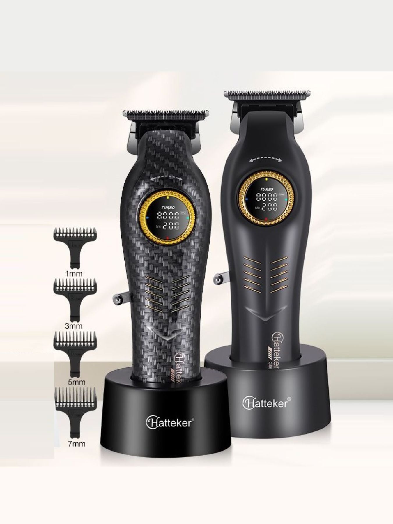 Cordless Hair Clipper with LED Display