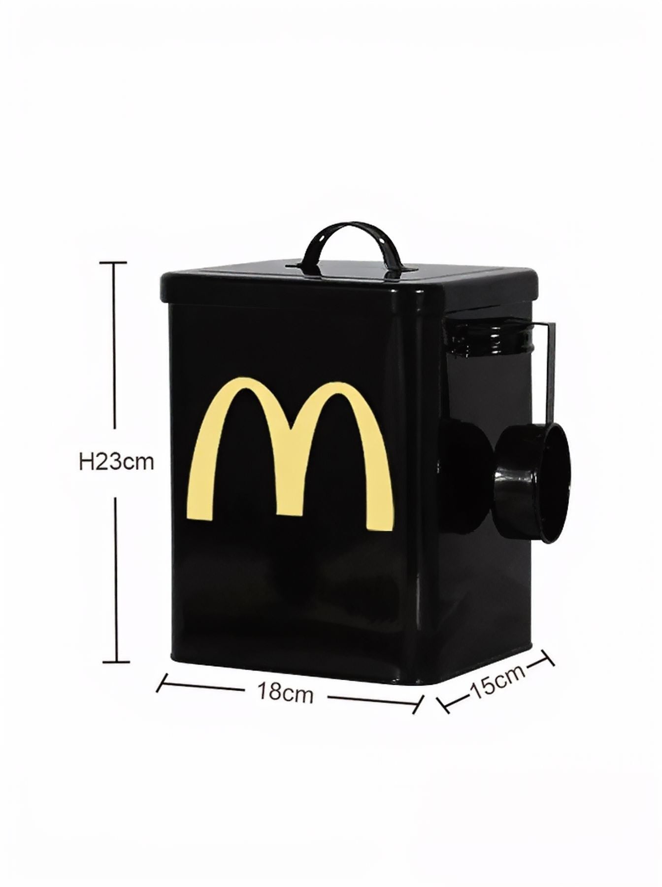 McDonald's Style Pet Food Storage Container
