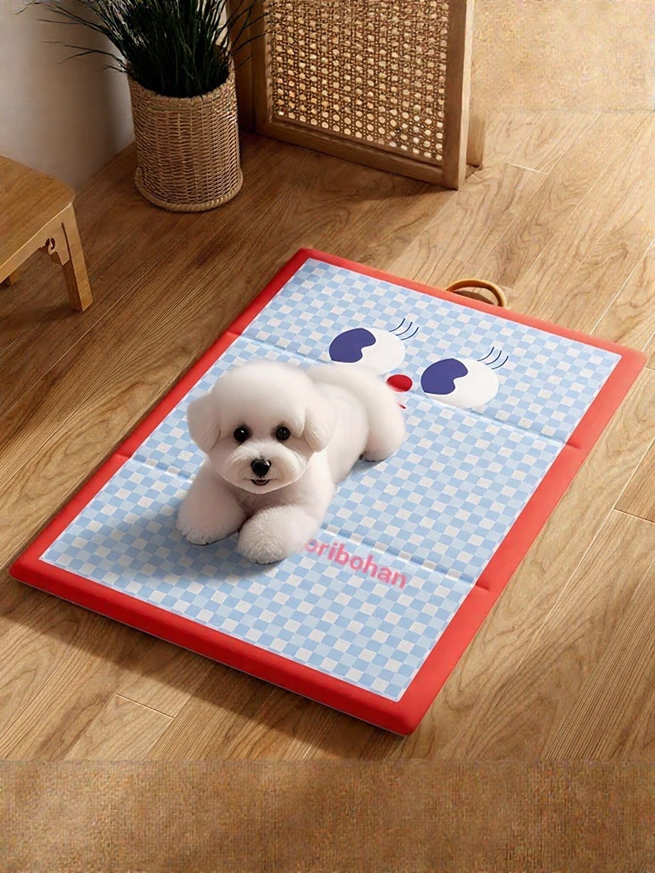 Cartoon Pattern Soft Pet Mat