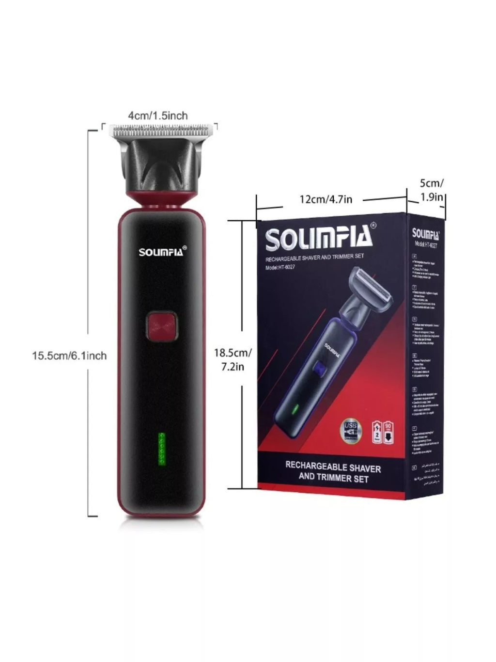Multi-Function 3-in-1 Hair Clipper