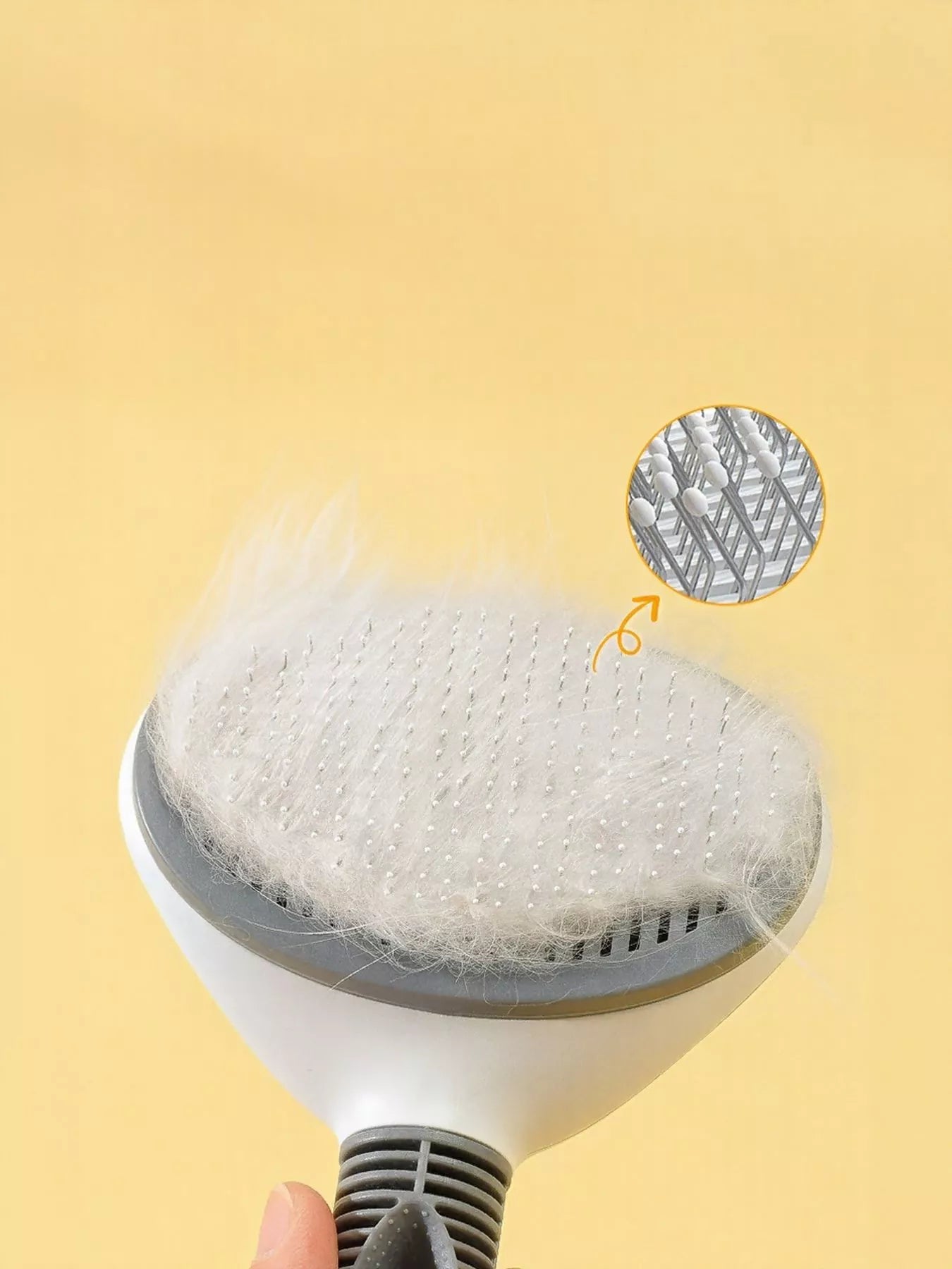 Self-Cleaning Slicker Pet Hair Remover Brush