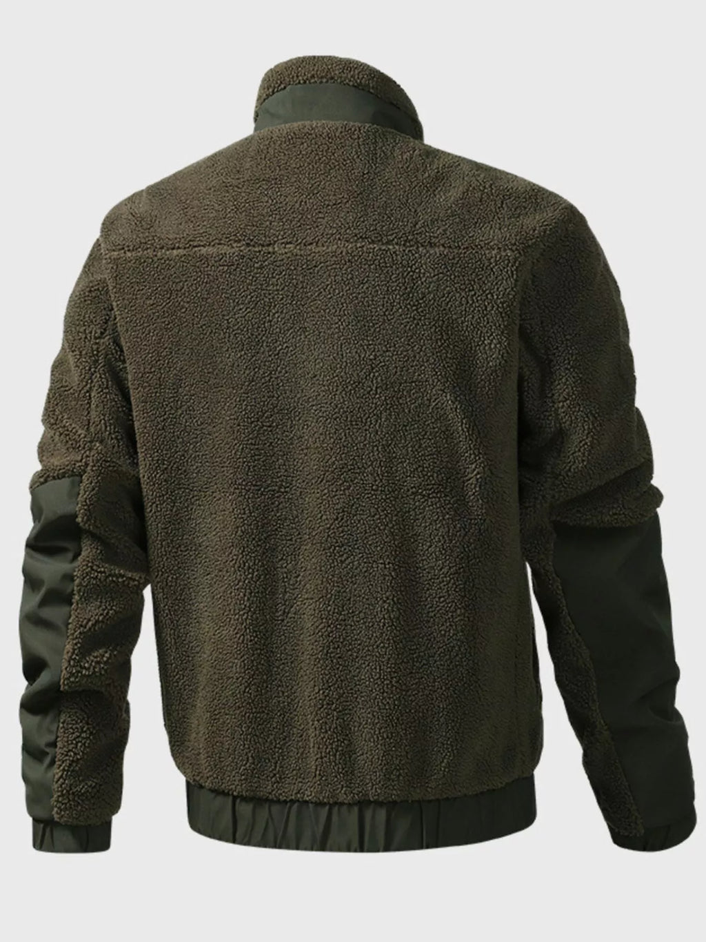 Men's Sherpa Fleece Zip-Up Jacket