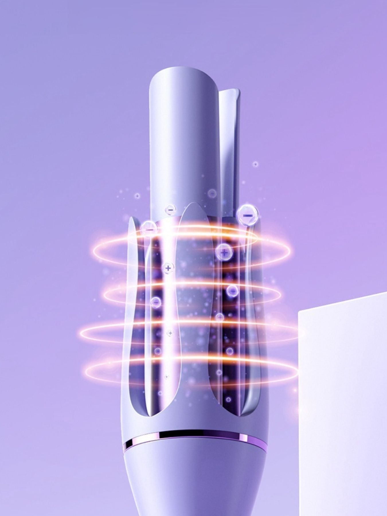 Automatic Rotating Ceramic Hair Curling Iron