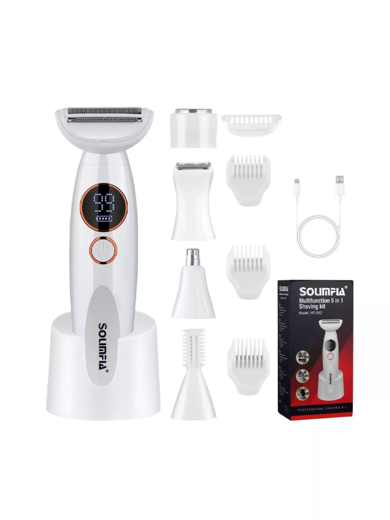 Rechargeable Electric Hair Removal Epilator