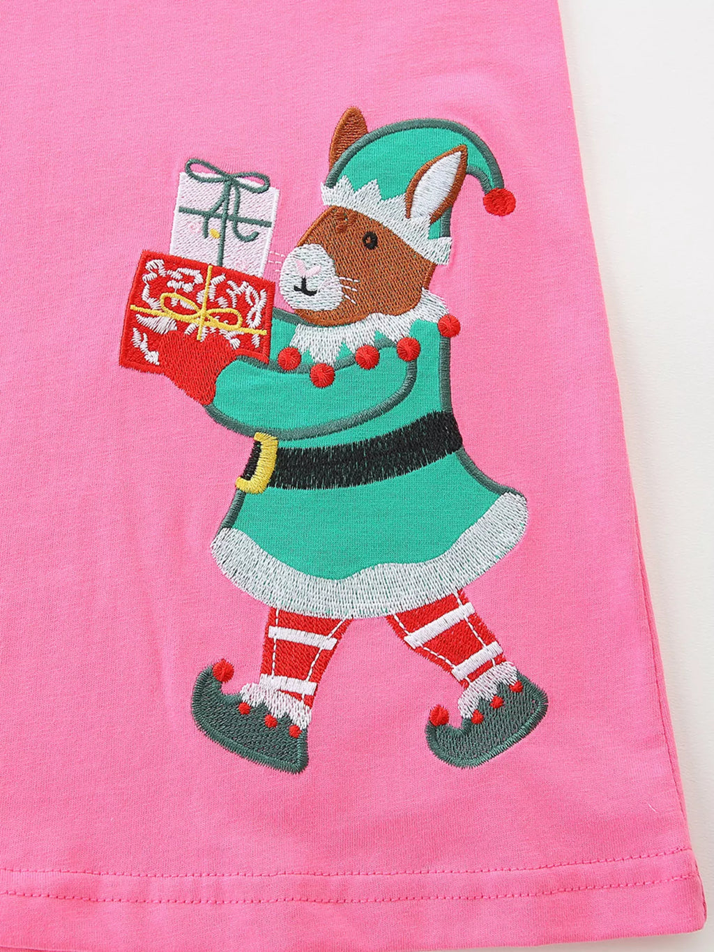 Children's Embroidered Long Sleeve Dress