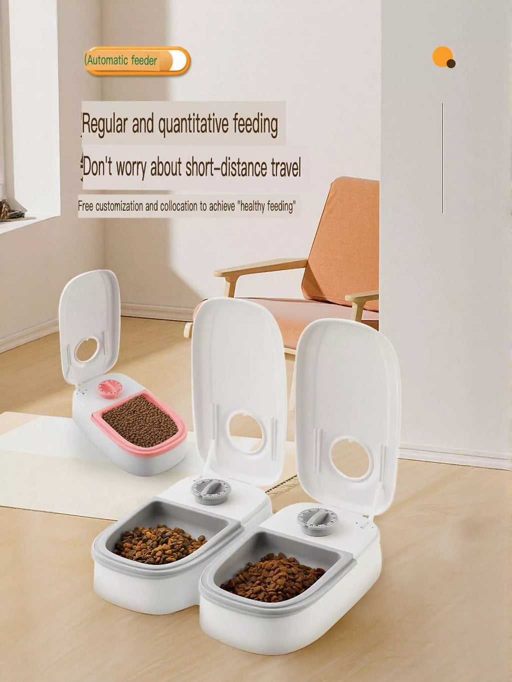 Automatic Pet Feeder with Portion Control