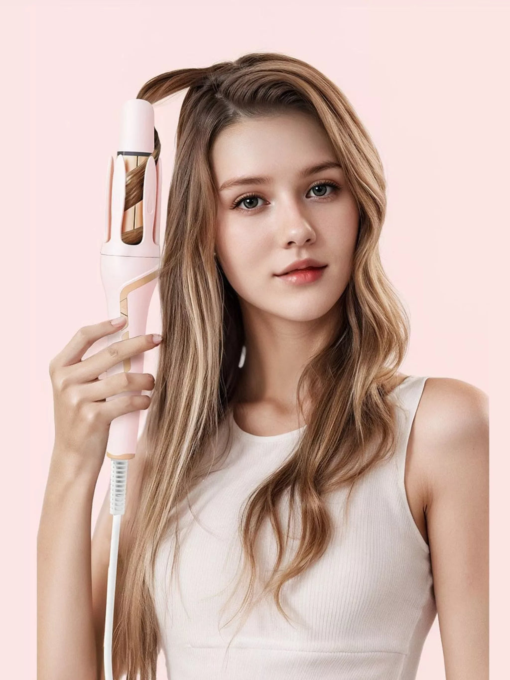 Automatic Rotating Ceramic Curling Iron