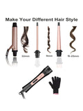 Adjustable Temperature Curling Iron