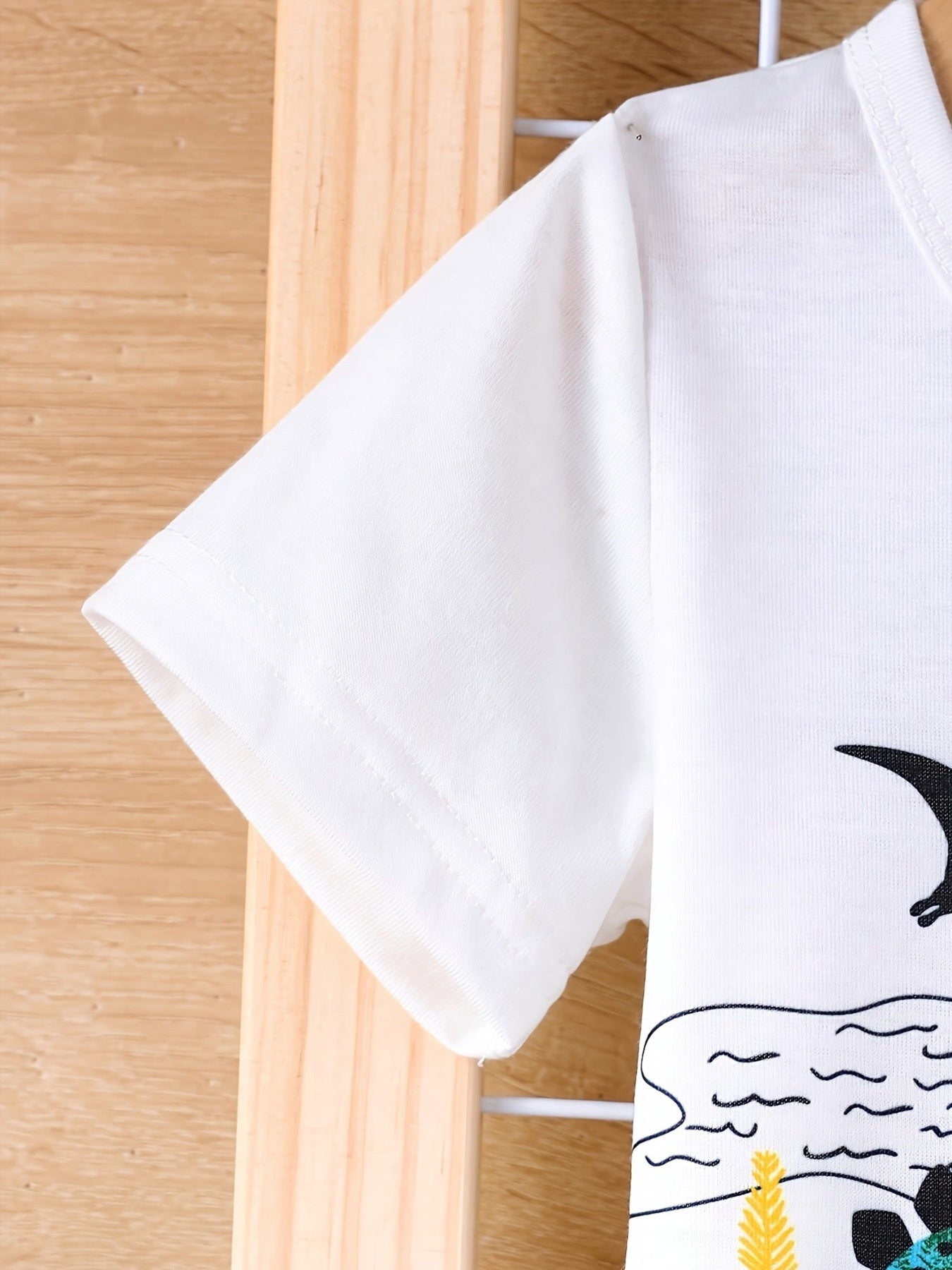 Children's Dinosaur Short Sleeve Tee and Shorts Set