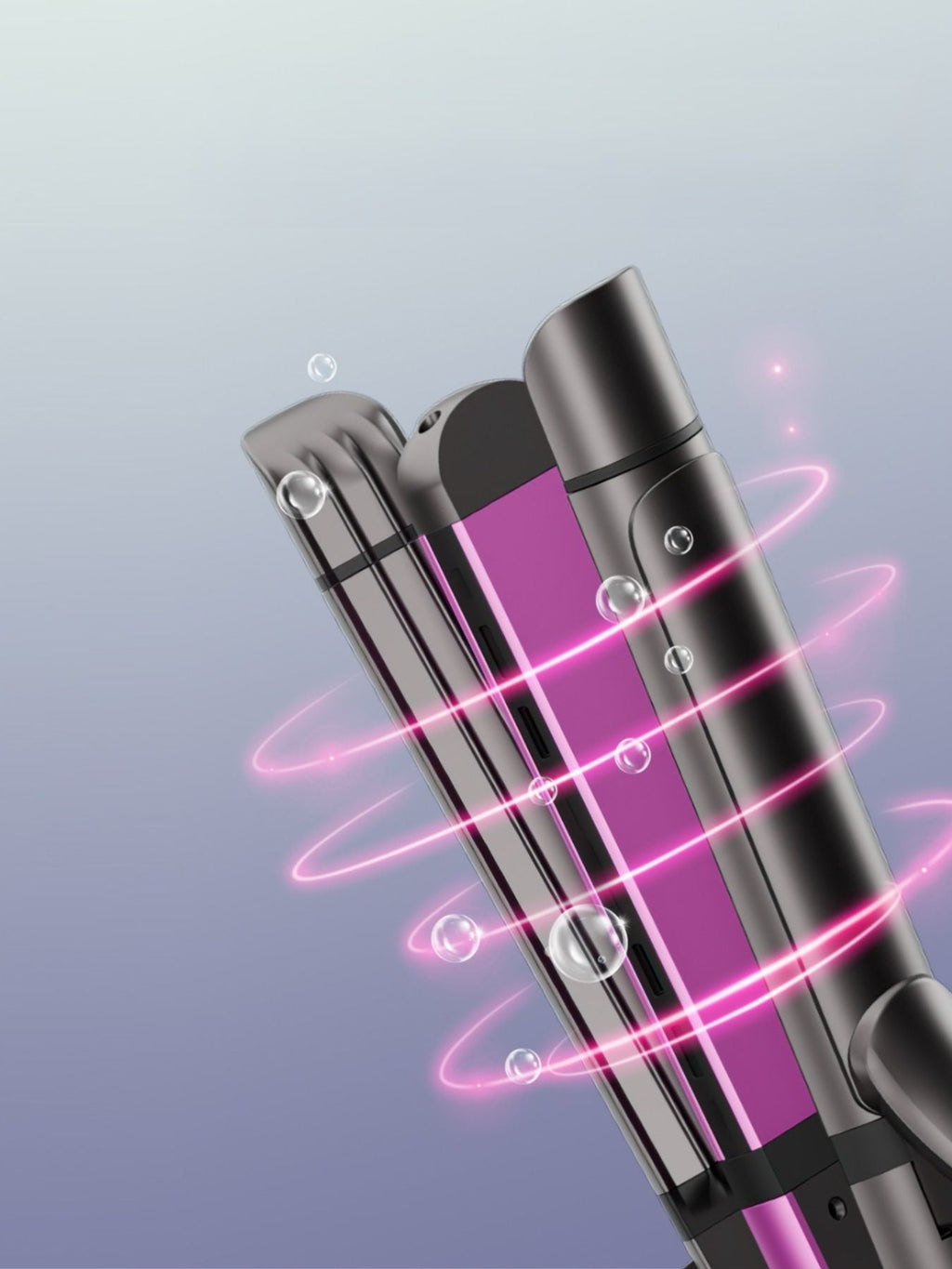 Adjustable Temperature Hair Straightener & Curler