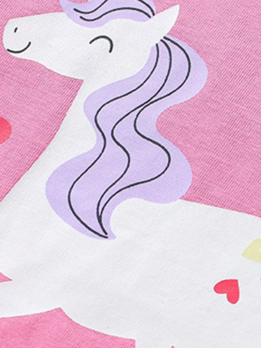 Children's Unicorn Graphic Short Sleeve T-Shirt