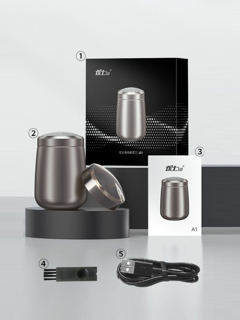 Portable Mini Electric Shaver