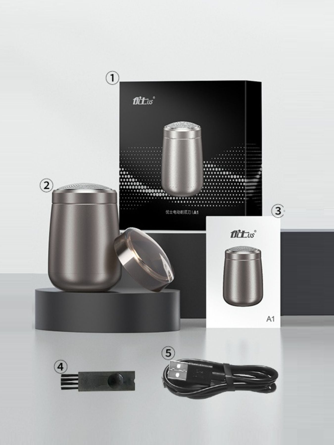Portable Mini Electric Shaver