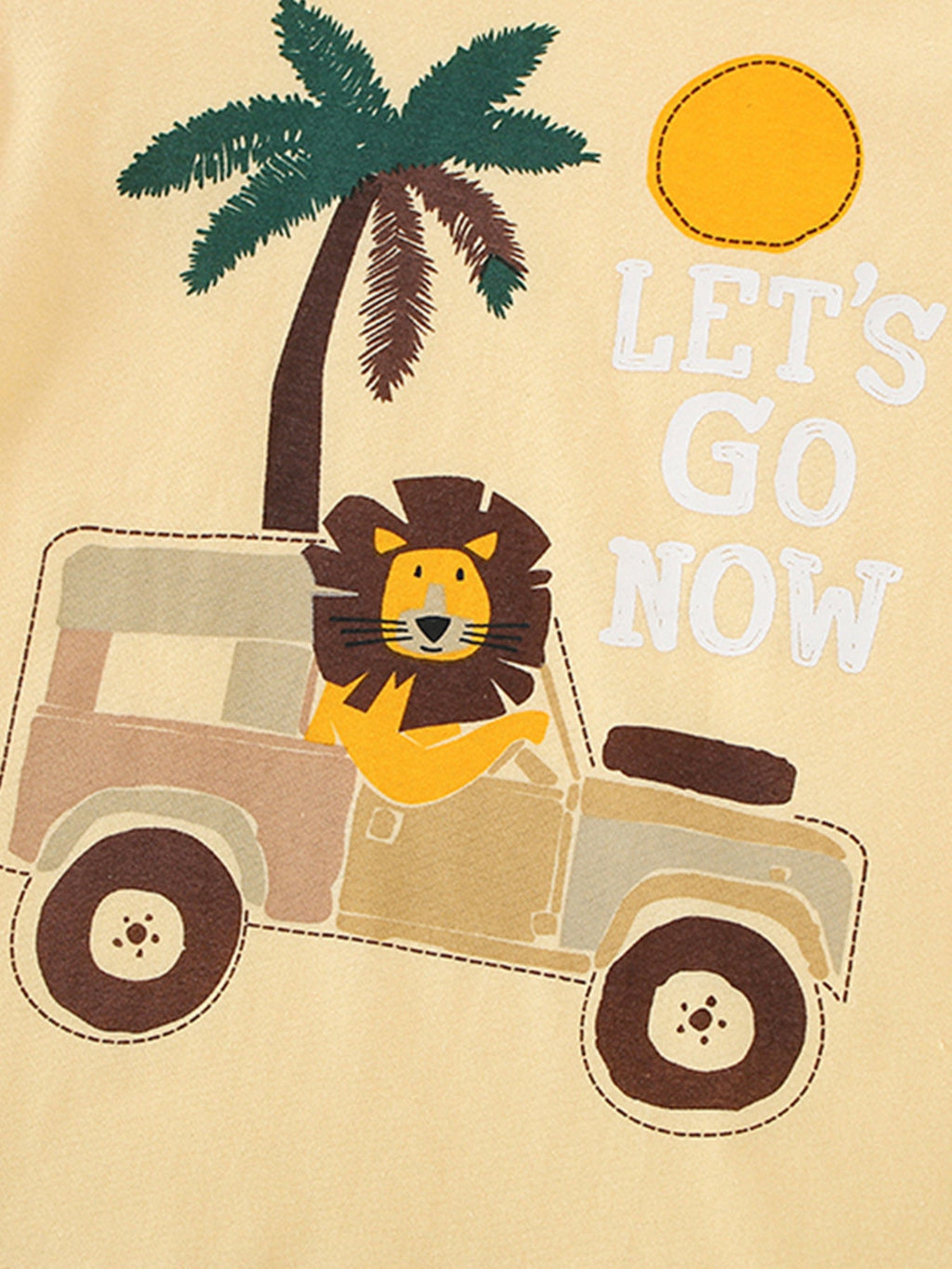Children's Lion Graphic Short Sleeve T-Shirt