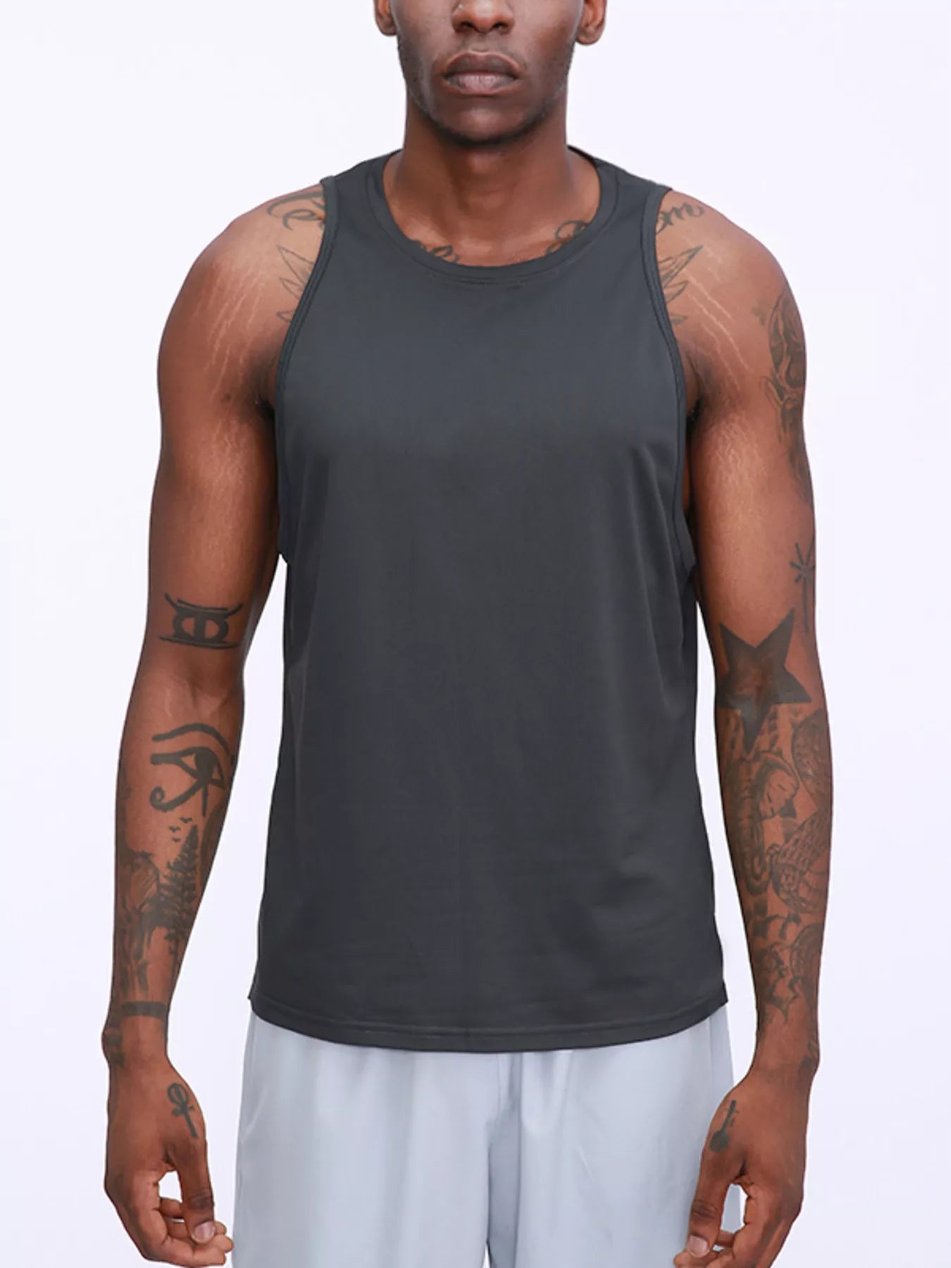 Men's Plus Size Sleeveless Performance Active Tank