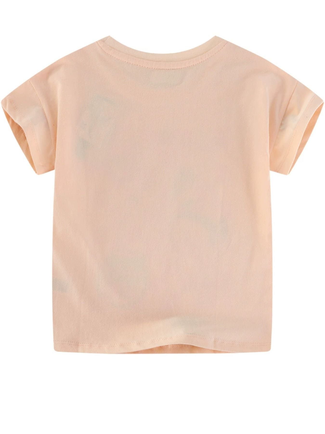 Children's Cartoon Food Short Sleeve T-Shirt