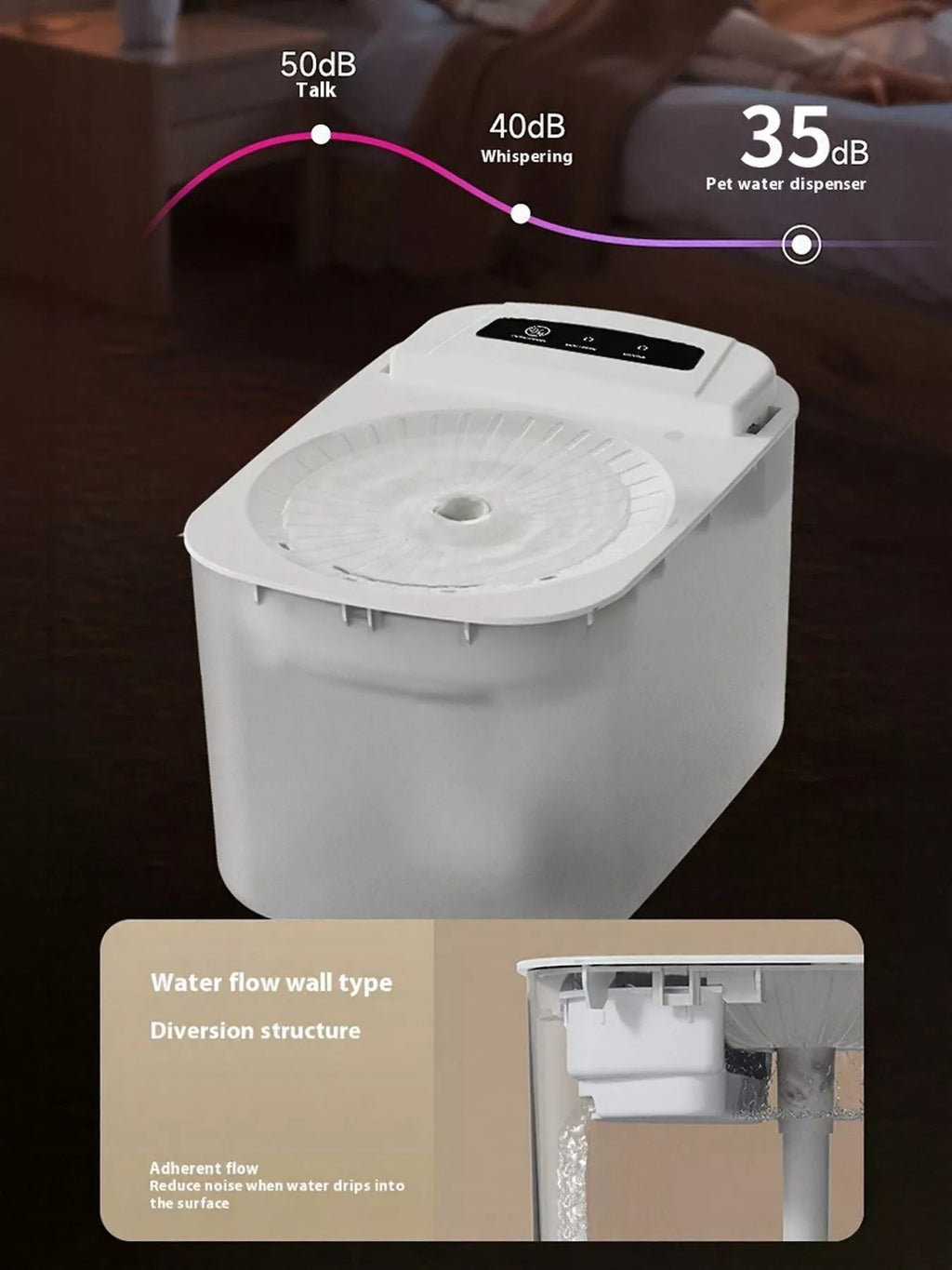 Automatic Pet Water Fountain