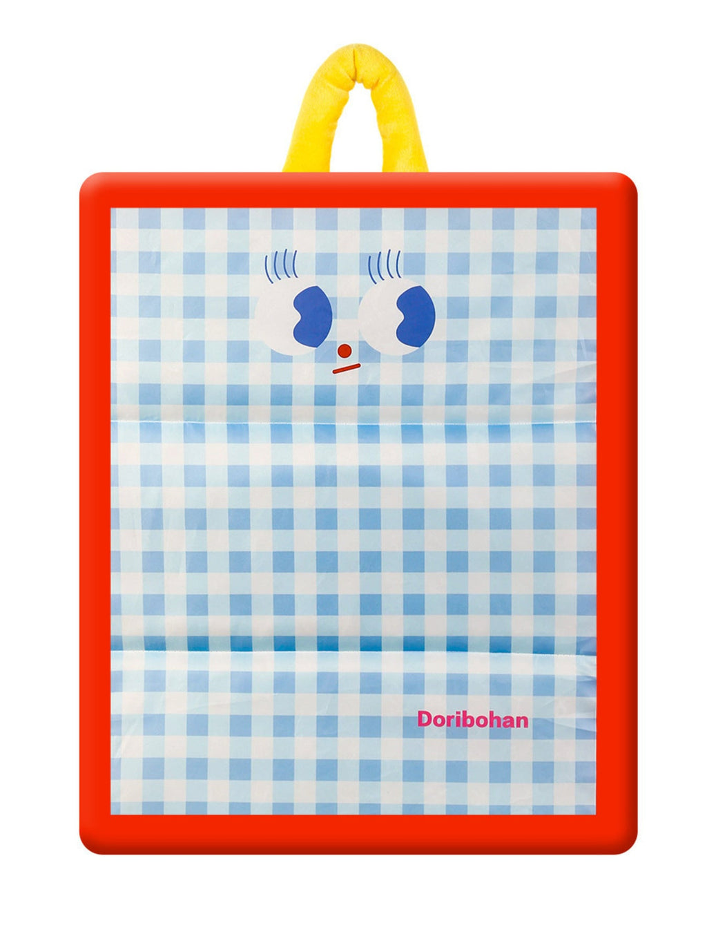 Plaid Pet Mat with Handle