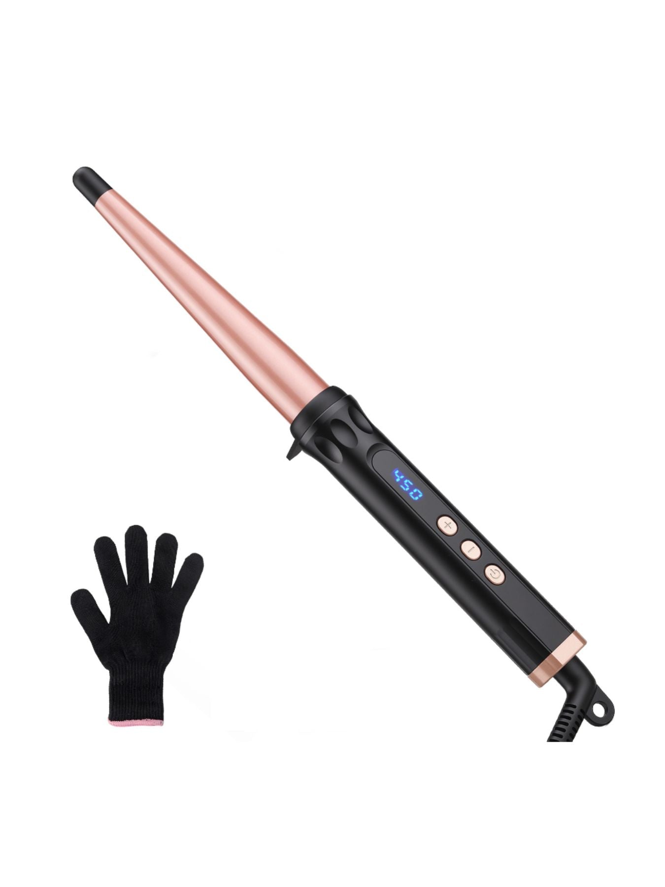Adjustable Temperature Hair Curling Iron