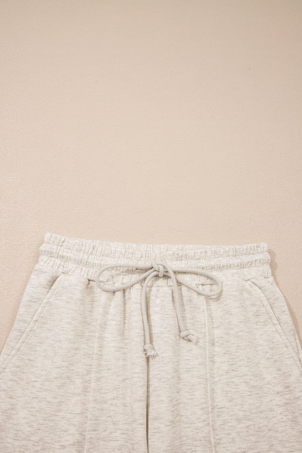 Light Grey Polo Tee Casual Pant Set