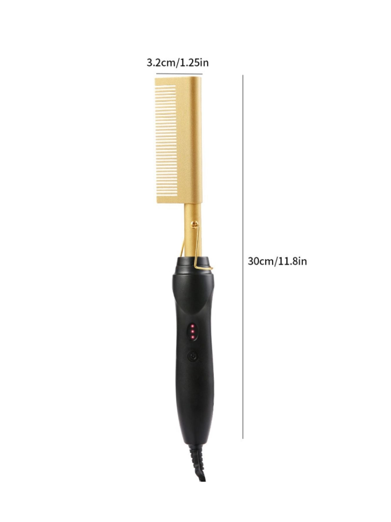 Heated Hair Straightening Comb