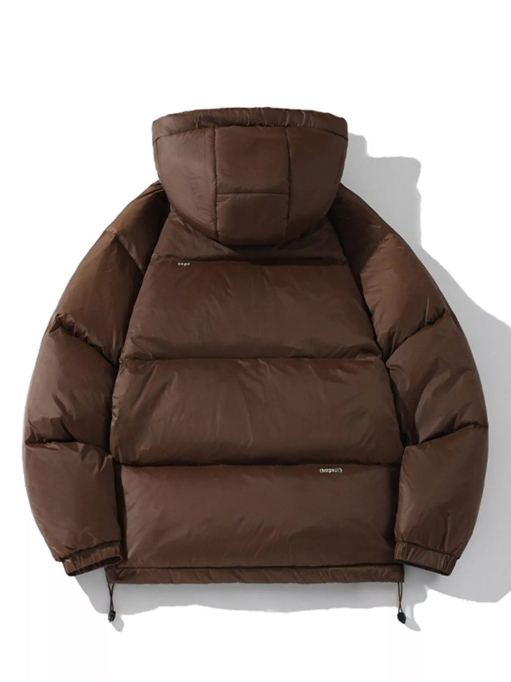 Men's Plus Size Hooded Lightweight Puffer Jacket