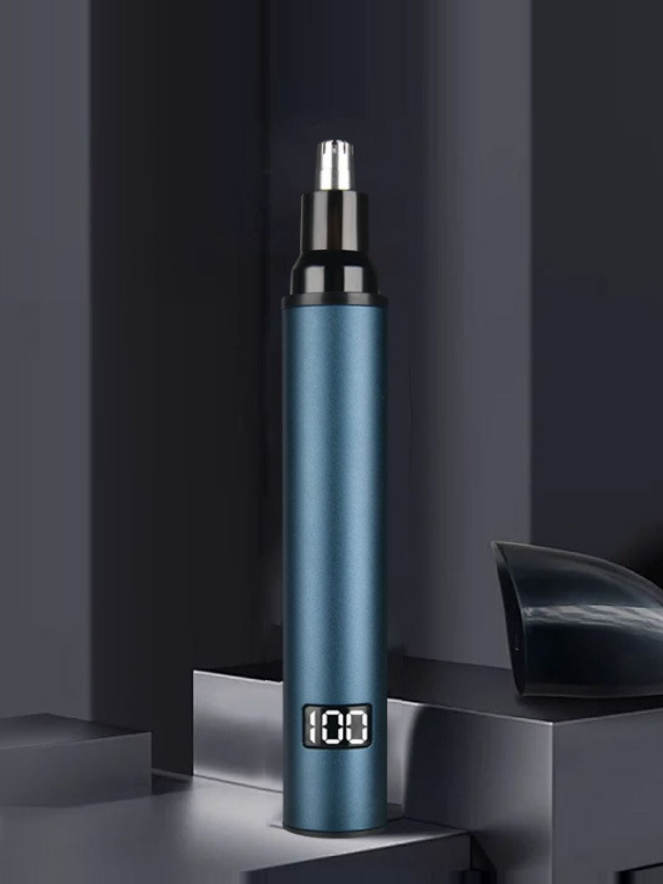 Rechargeable Digital Display Nose Hair Trimmer