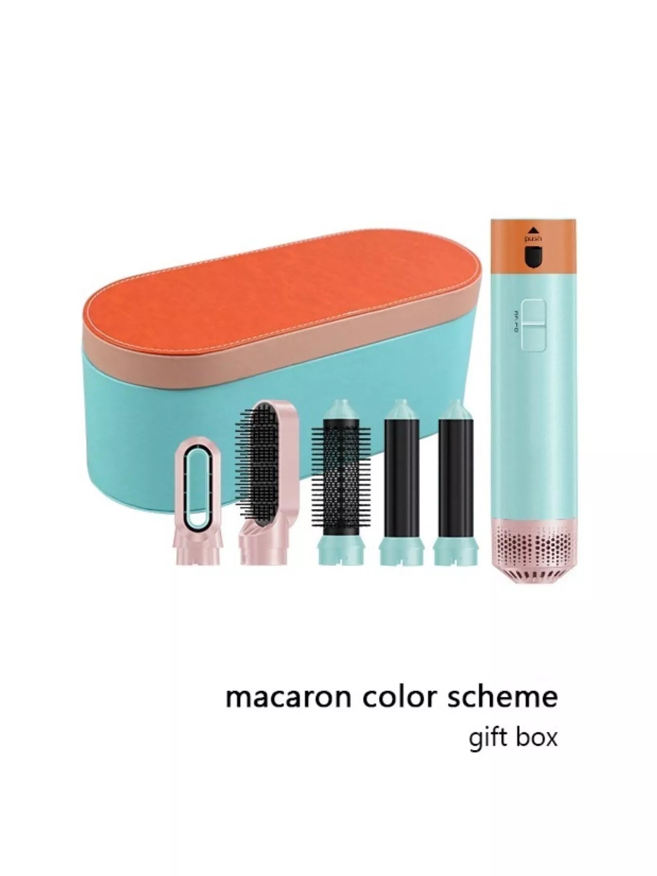 5-in-1 Interchangeable Curling Iron Wand Set