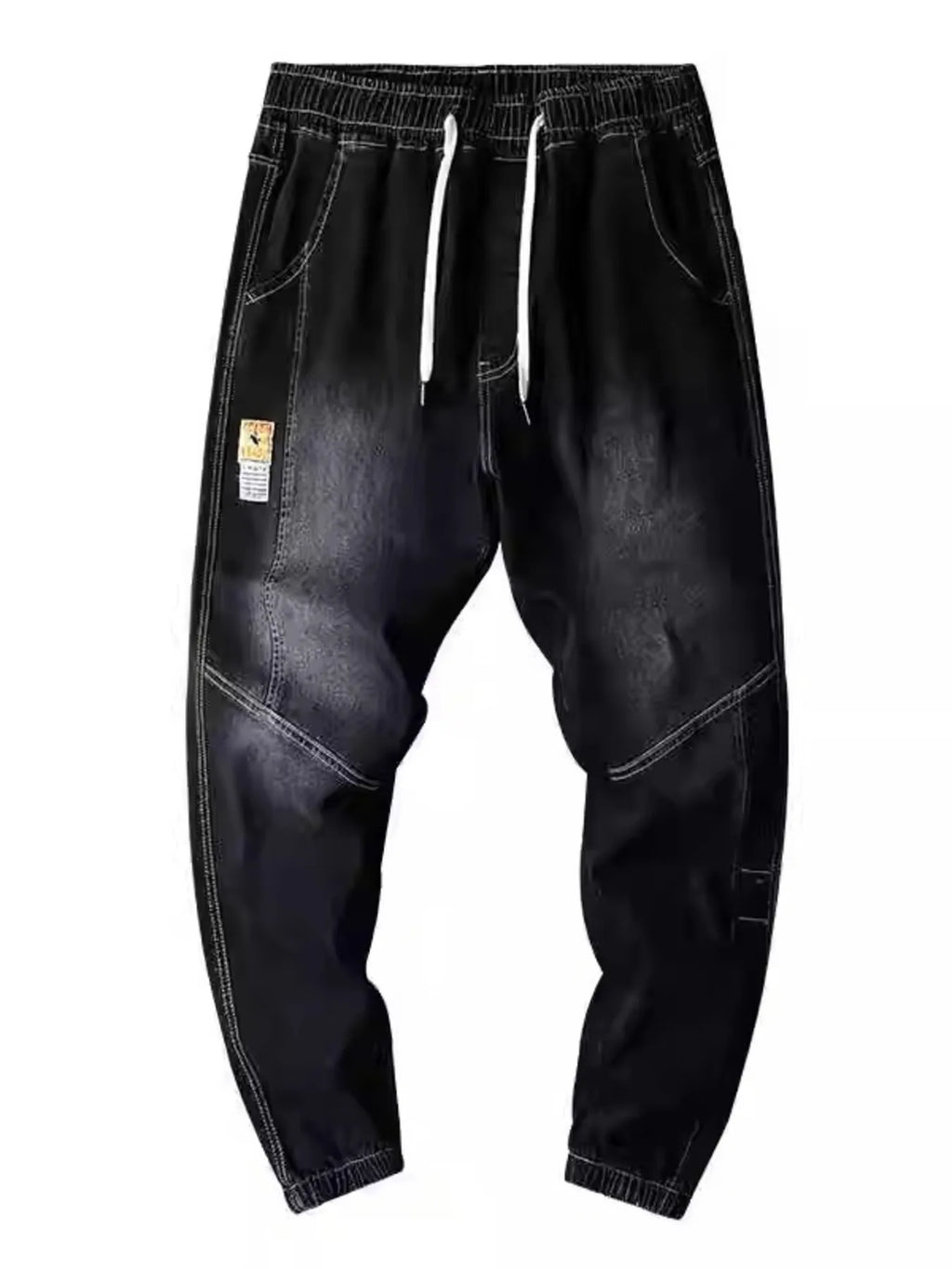 Men's Plus Size Slim Fit Wash Jeans