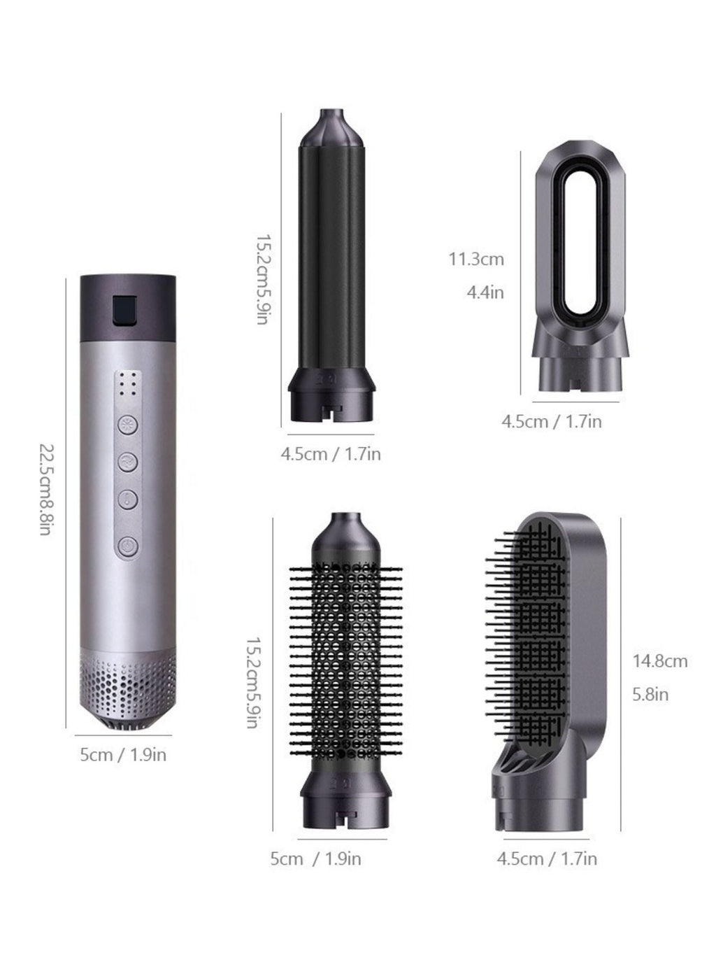 5-in-1 Hot Air Brush