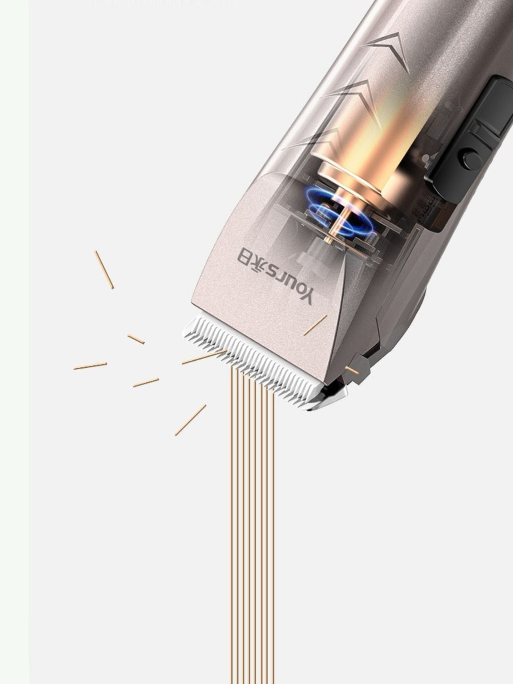 Hair Clipper with LED Display