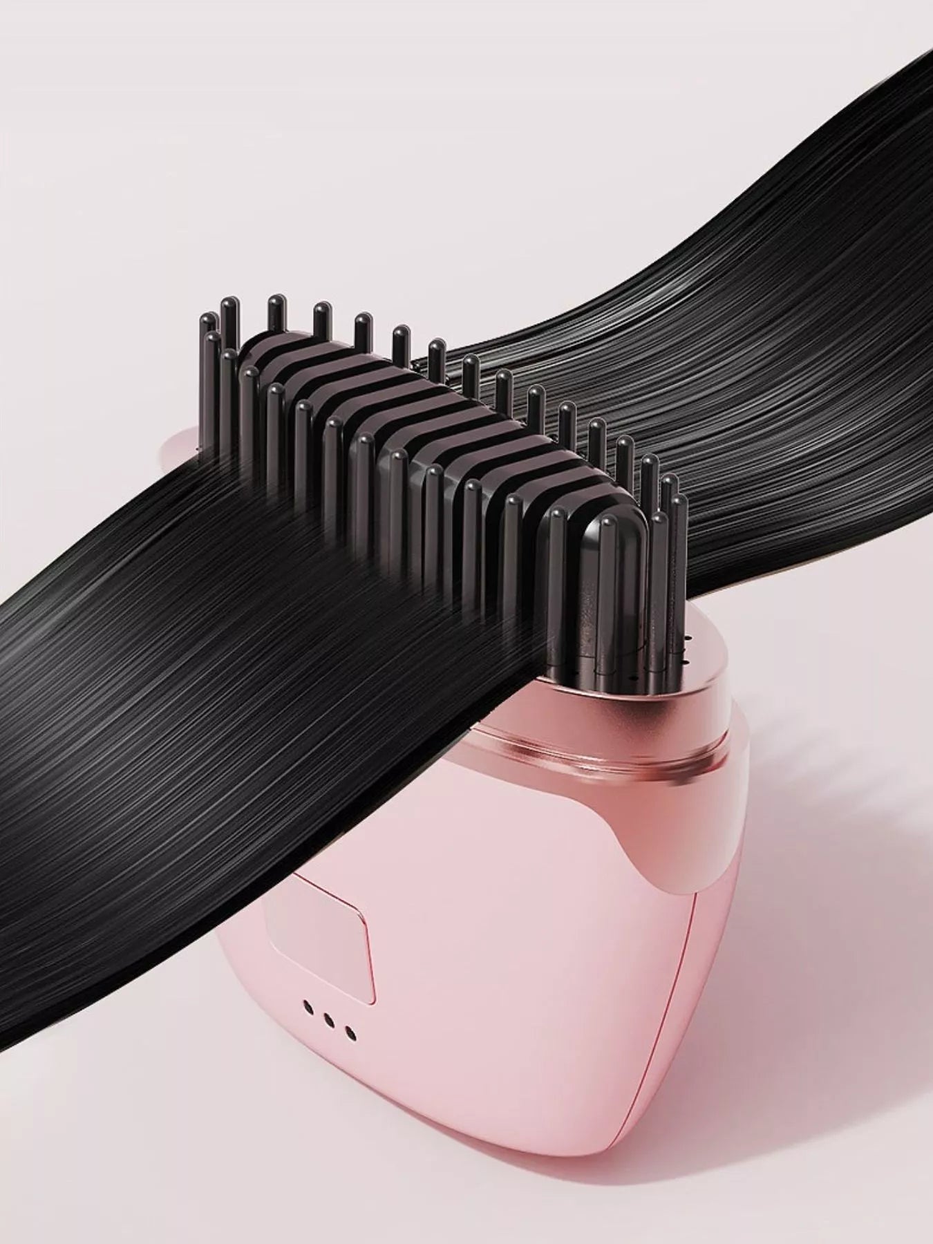Portable Heated Hair Straightening Comb