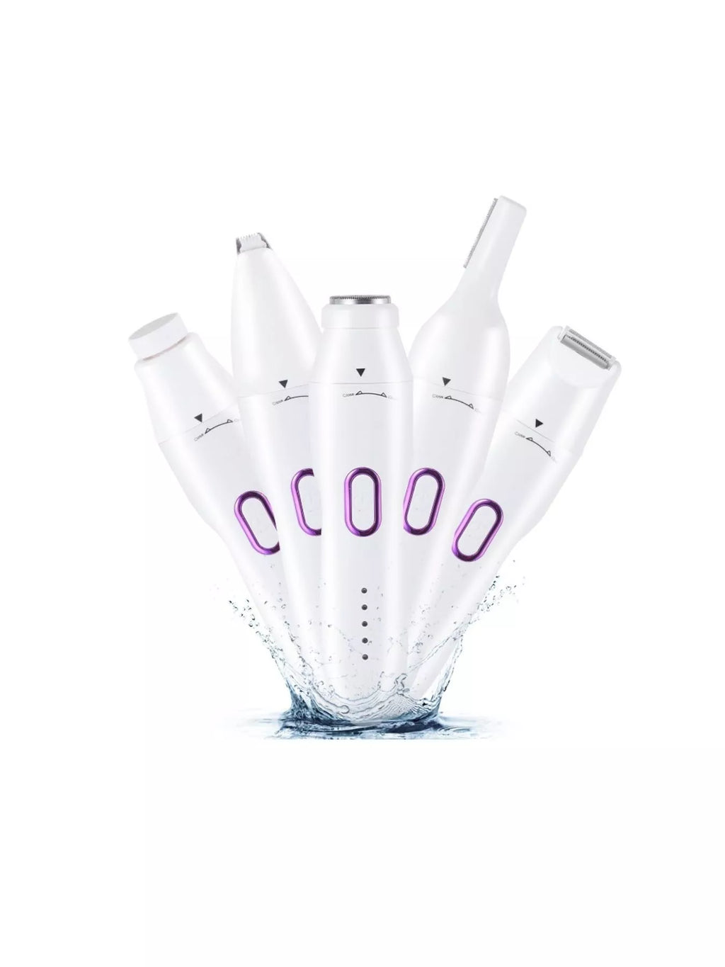 5-in-1 USB Rechargeable Portable Hair Trimmer