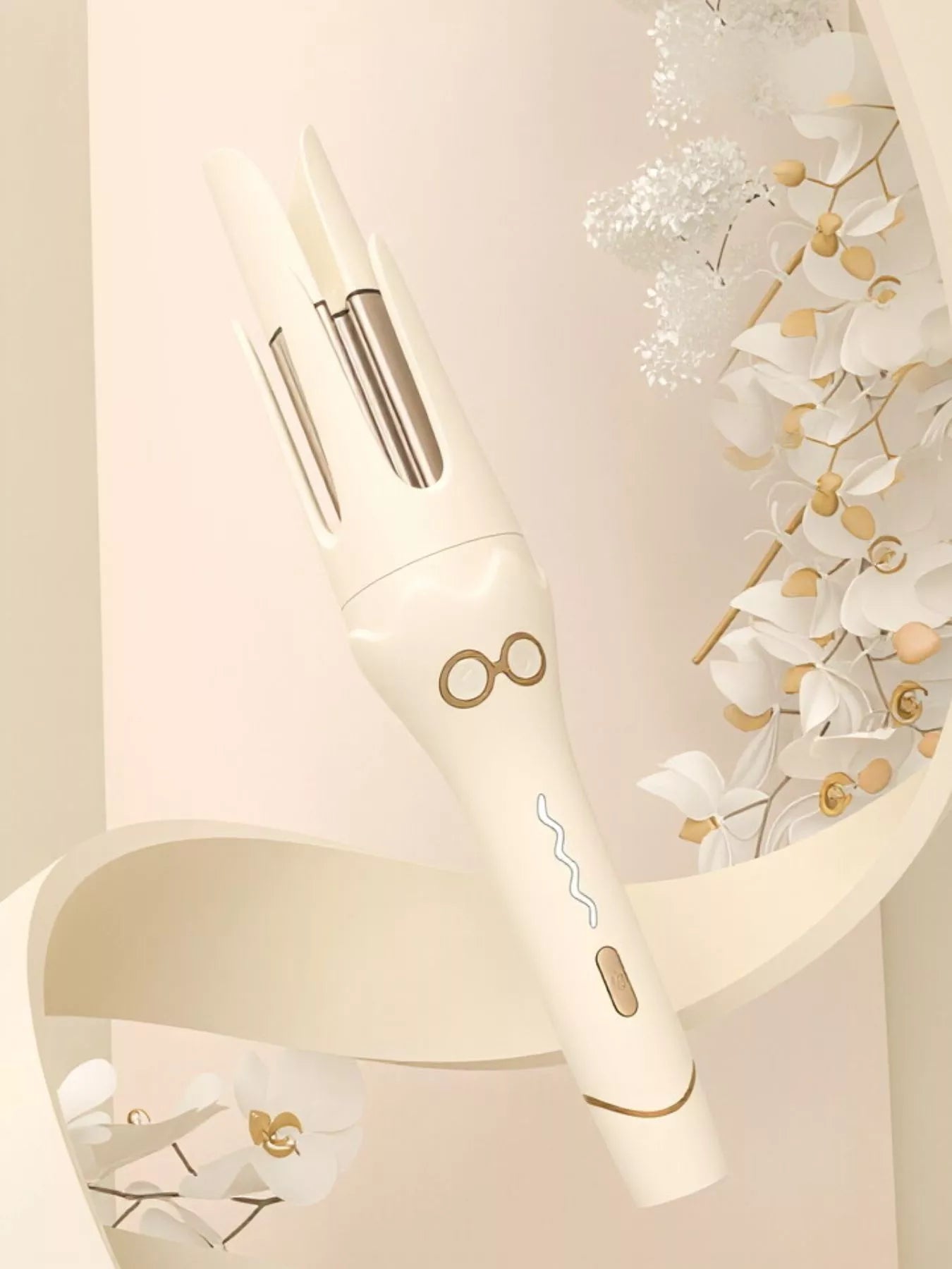 Automatic Rotating Ceramic Hair Curling Iron