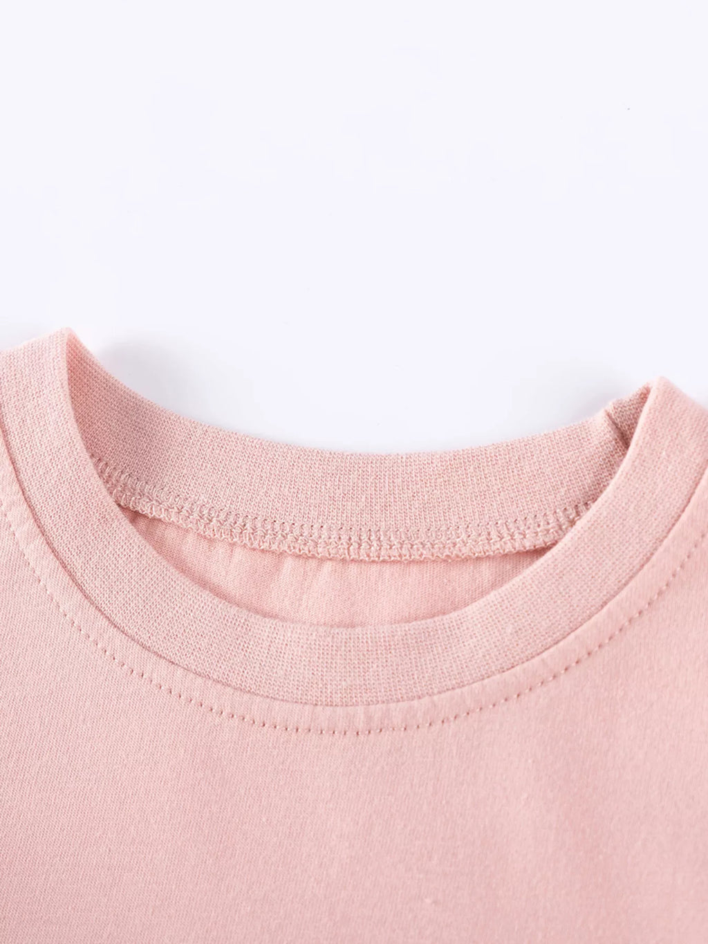 Children's Ruffle Trim Long Sleeve Dress
