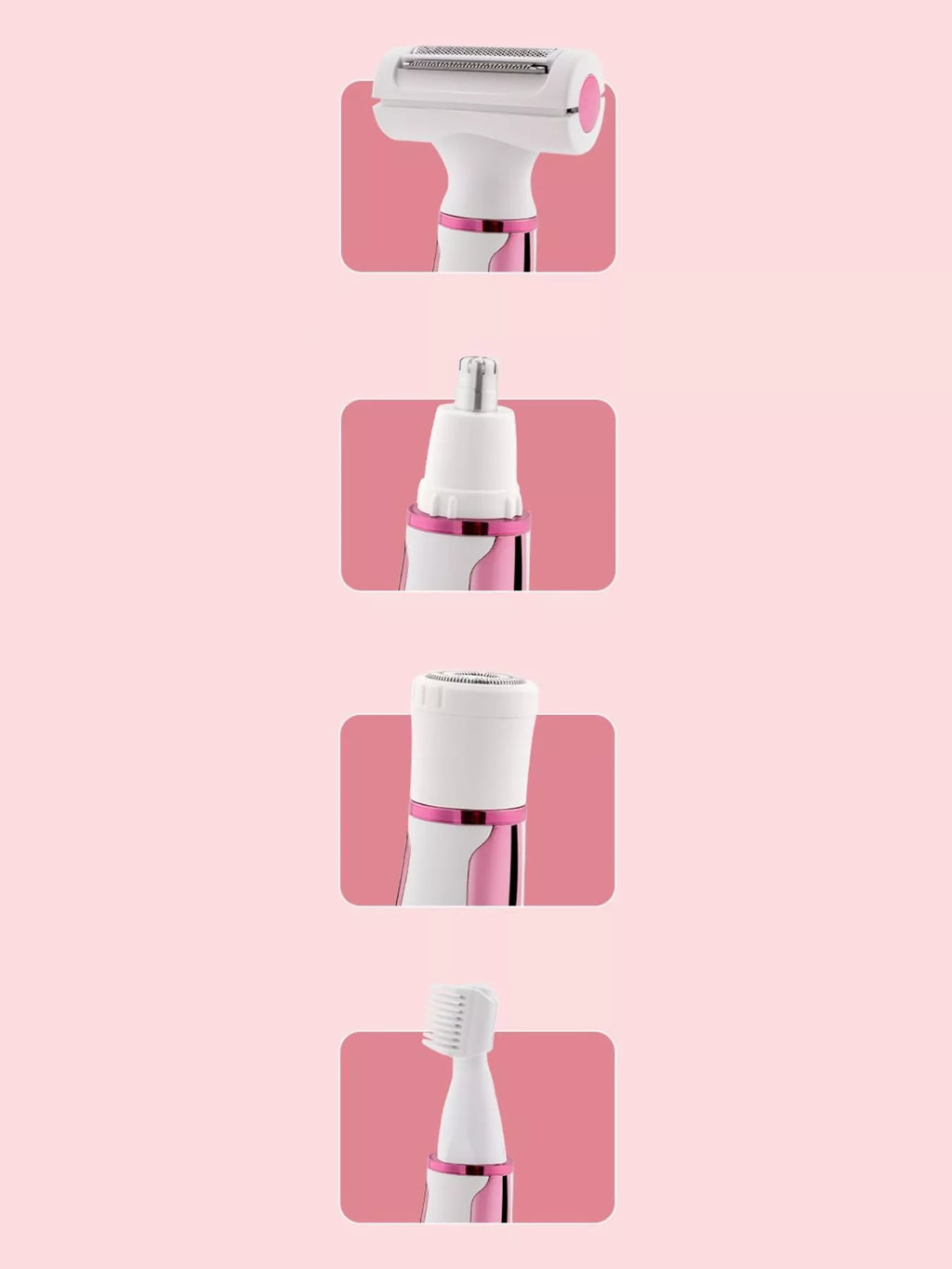 4-in-1 Rechargeable Hair Removal